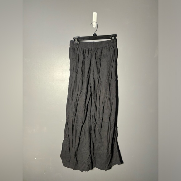 Aerie Pool To Party Wide Leg Linen Blend Trousers Size XS - Picture 4 of 7